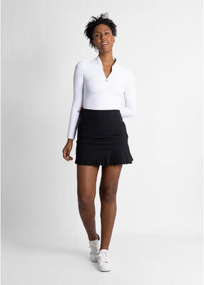 Ellerston dames golfrok – hoge taille, geplooide performance fit