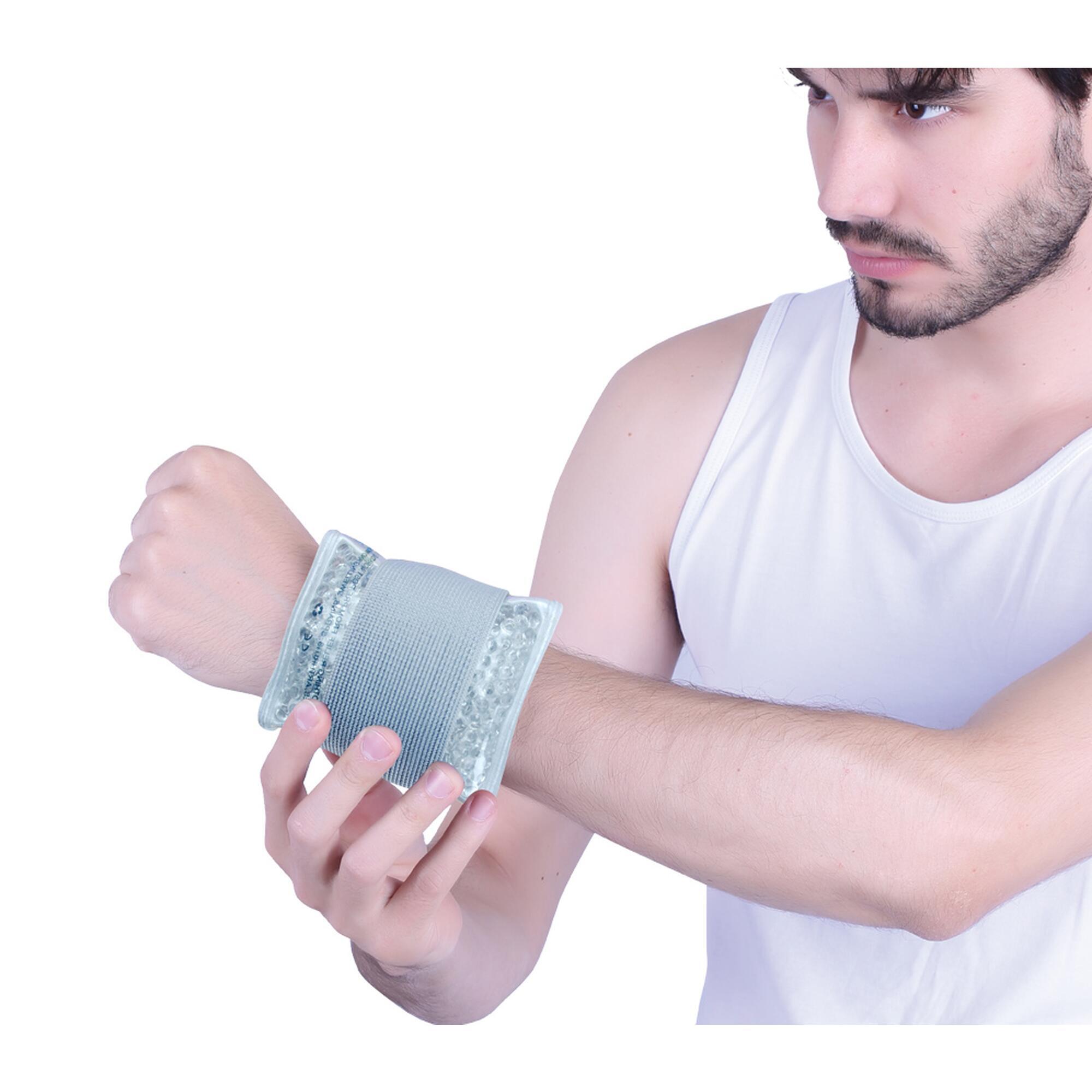 Elastrap - Poche De Gel Chaud / Froid Poignet - Compresse Glace Gel Billes - Spray Froid - Taille Unique - Decathlon