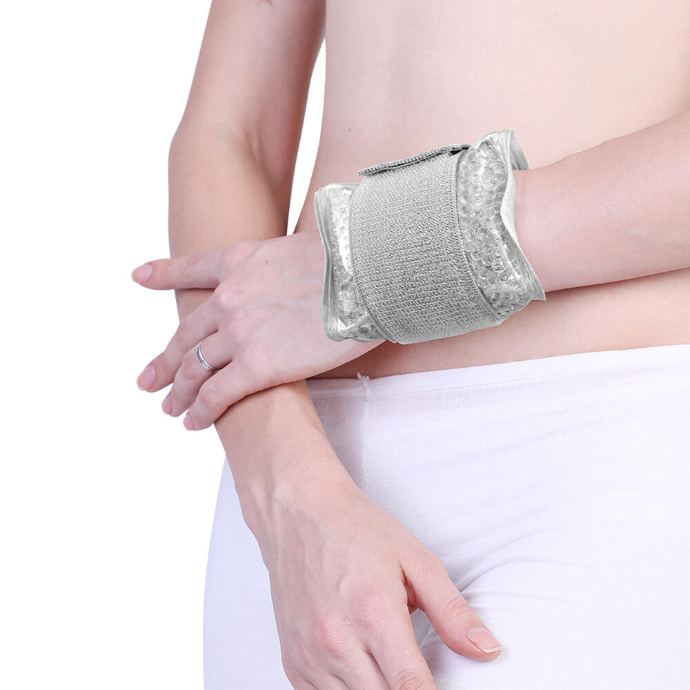 Poche de gel chaud / froid poignet - Compresse glace gel billes 2/6