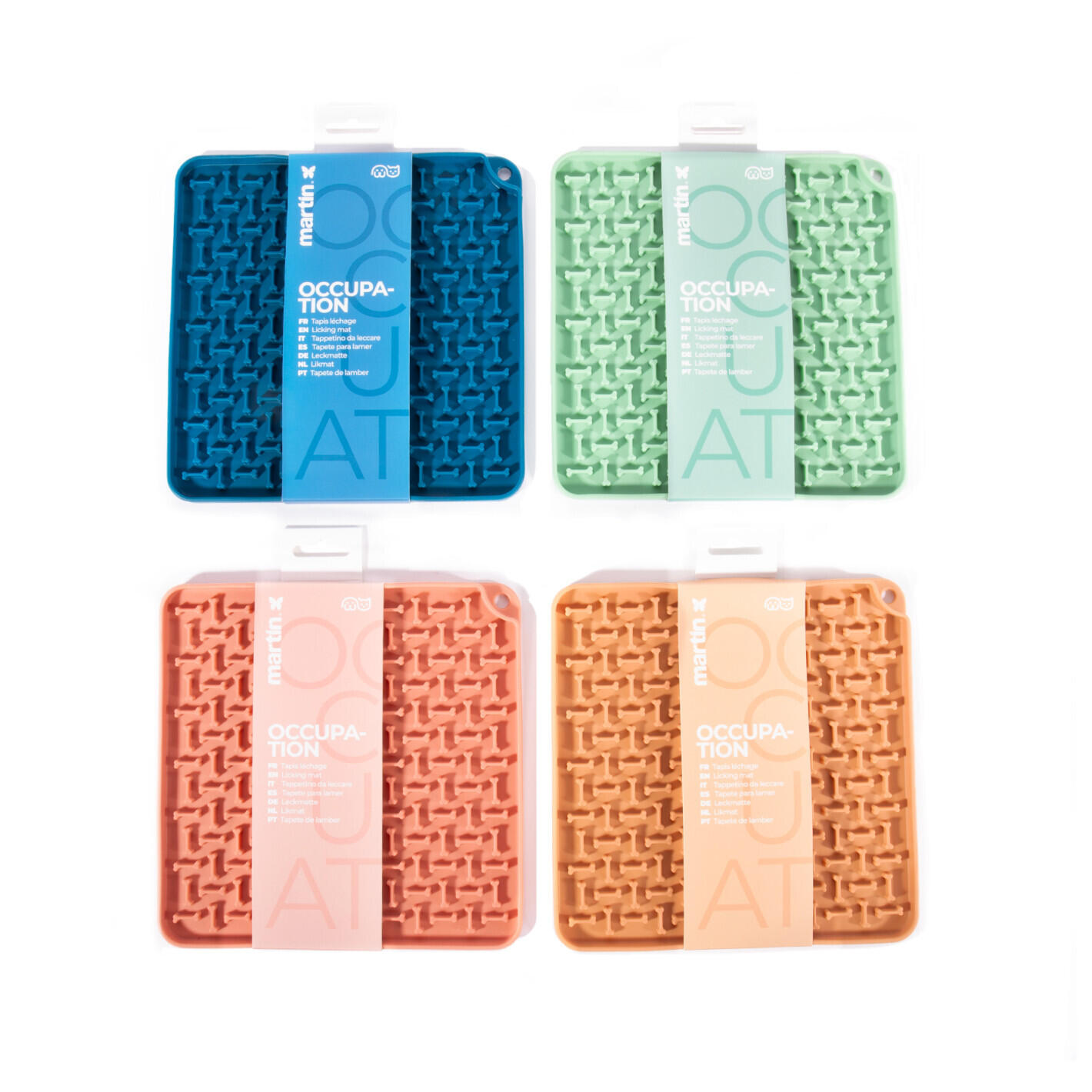 Tapis de léchage carré silicone Martin Sellier 6/6