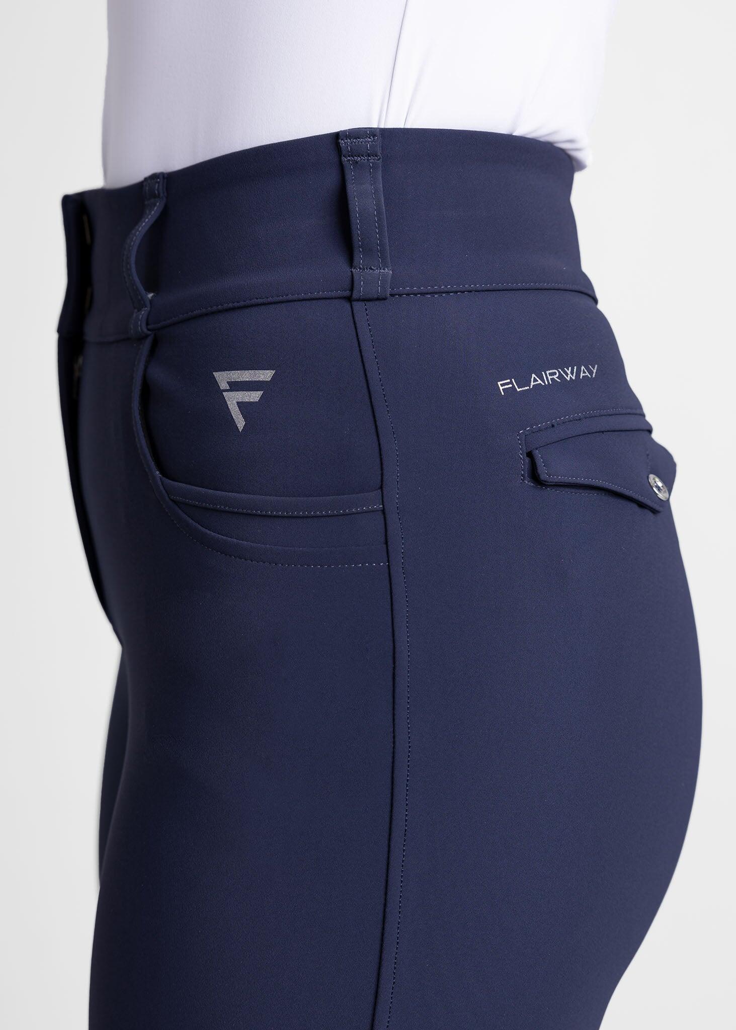 Calças de golfe mulher Raven – Stretch, cintura alta, corte performance 5/5