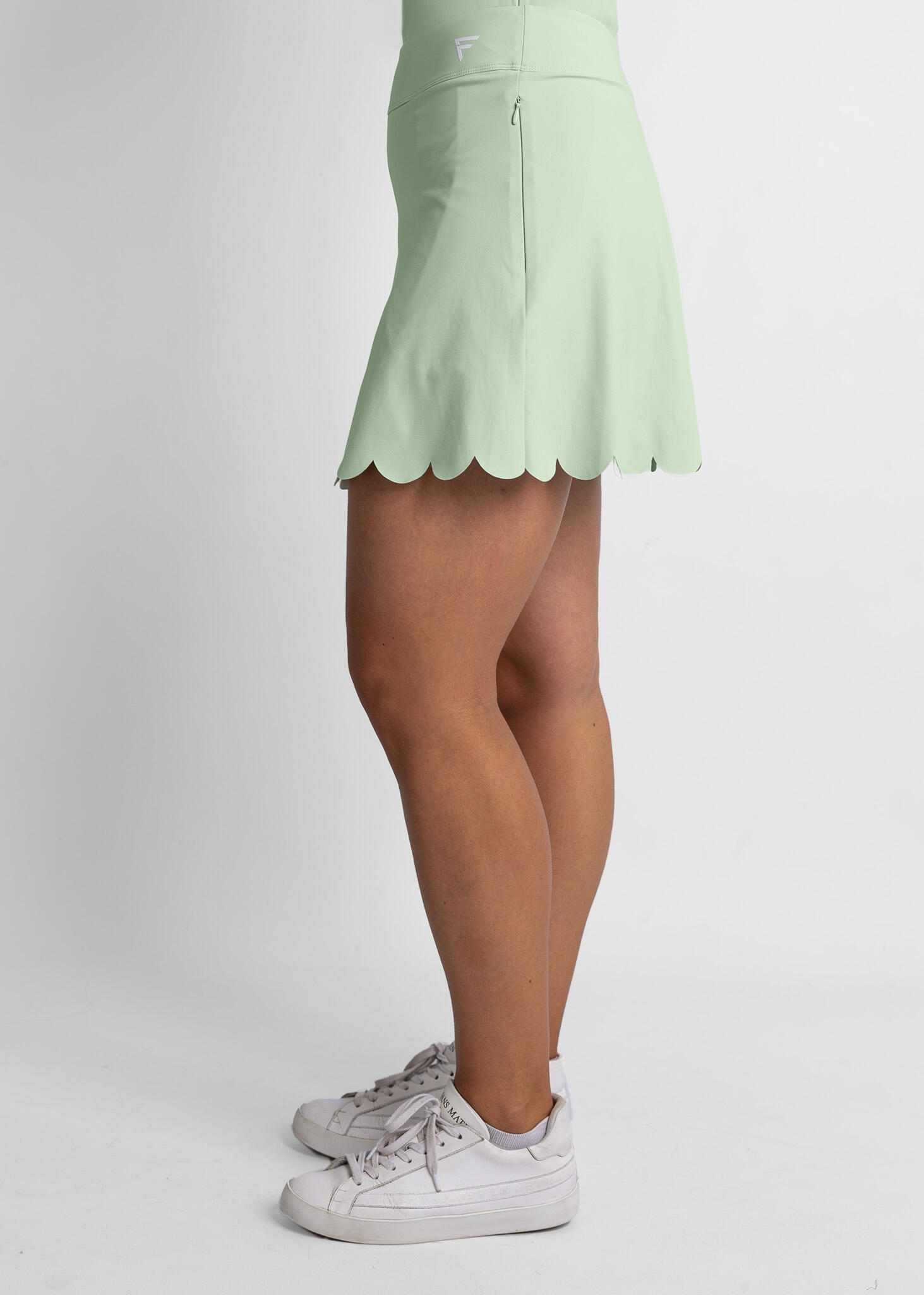 Pebble dames golfrok – Hoge taille, stretch, flatterende performance fit 3/7