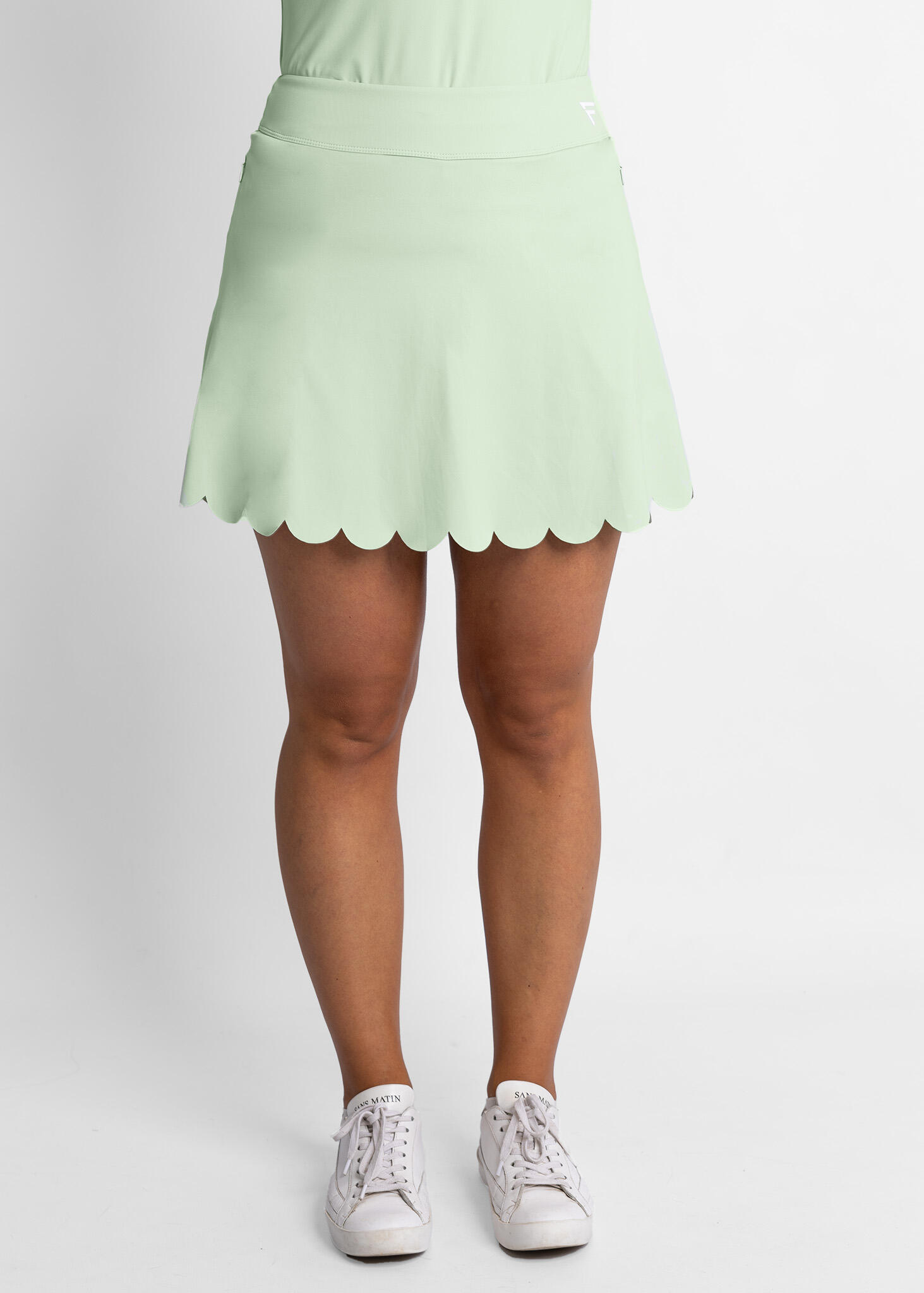 Pebble dames golfrok – Hoge taille, stretch, flatterende performance fit 2/7