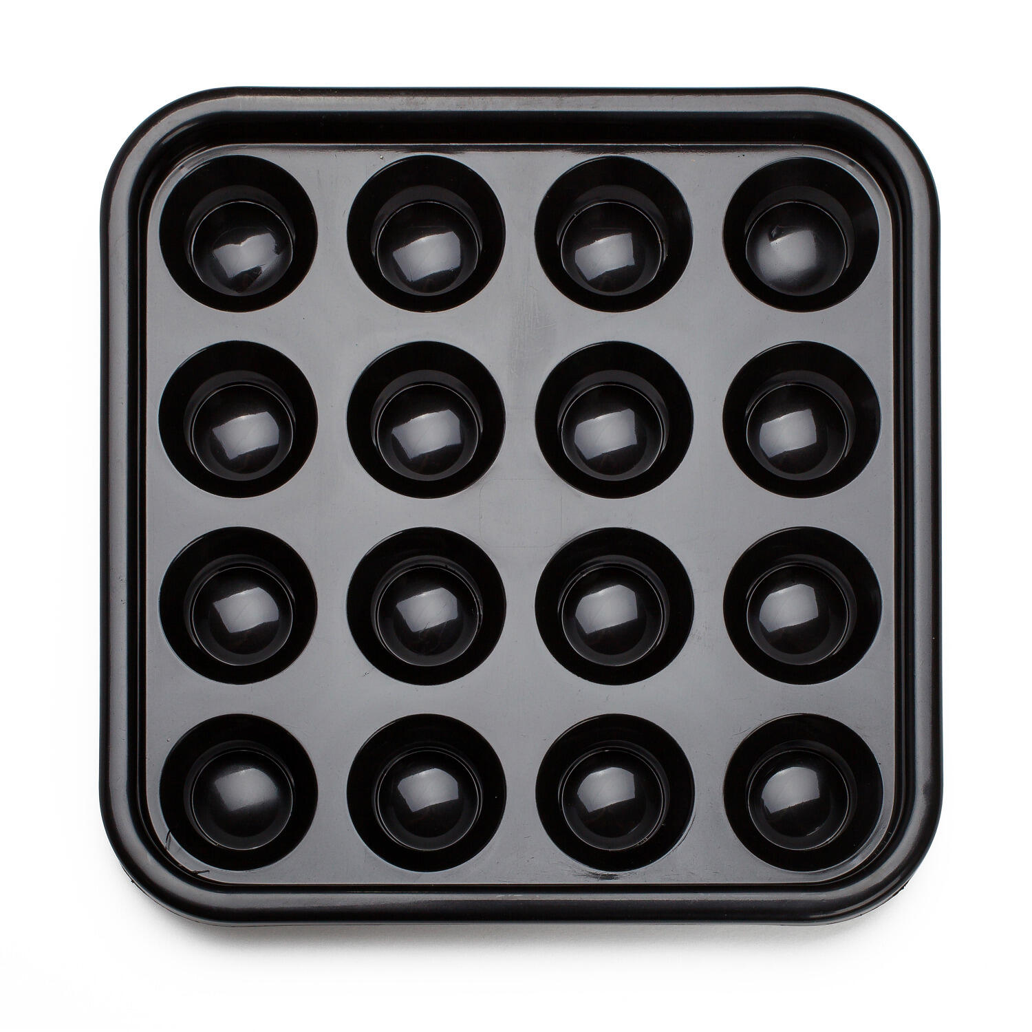Balltablett für 16 Pool-Kugeln Billard Unisex 2/3