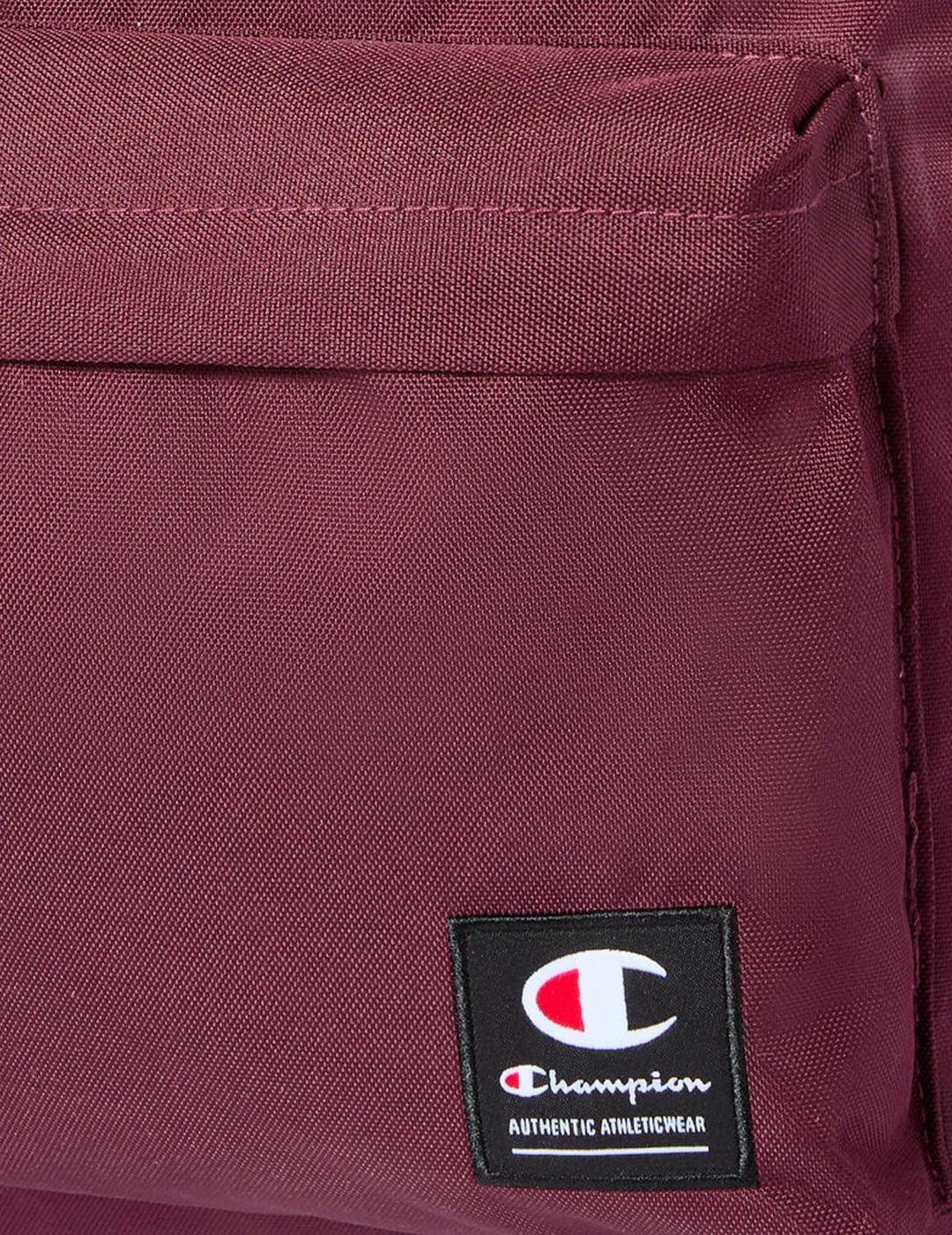 Mochila para Hombre Champion  Granate 3/4