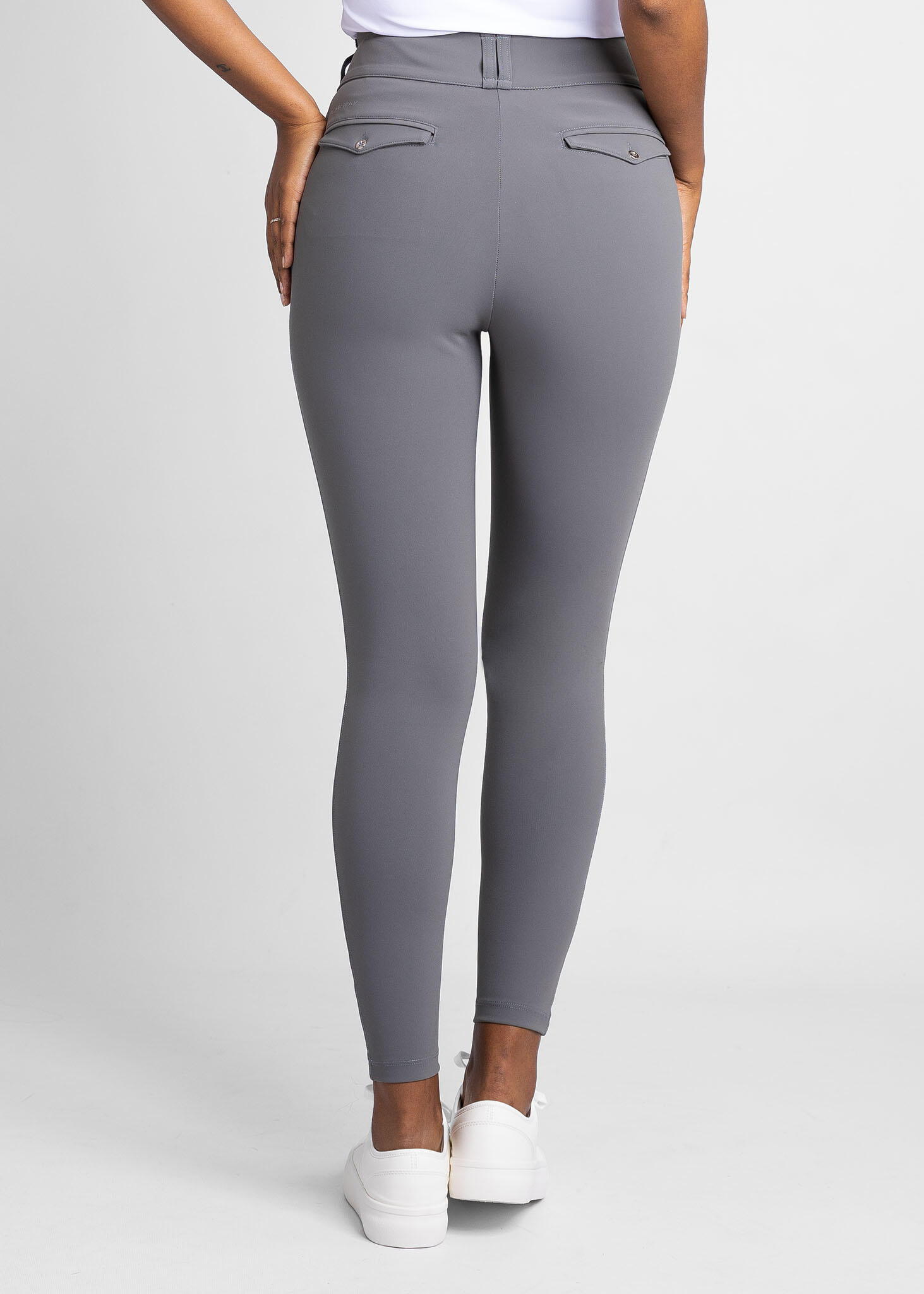 Dames golfbroek Raven – Stretch, hoge taille, performance fit 6/6