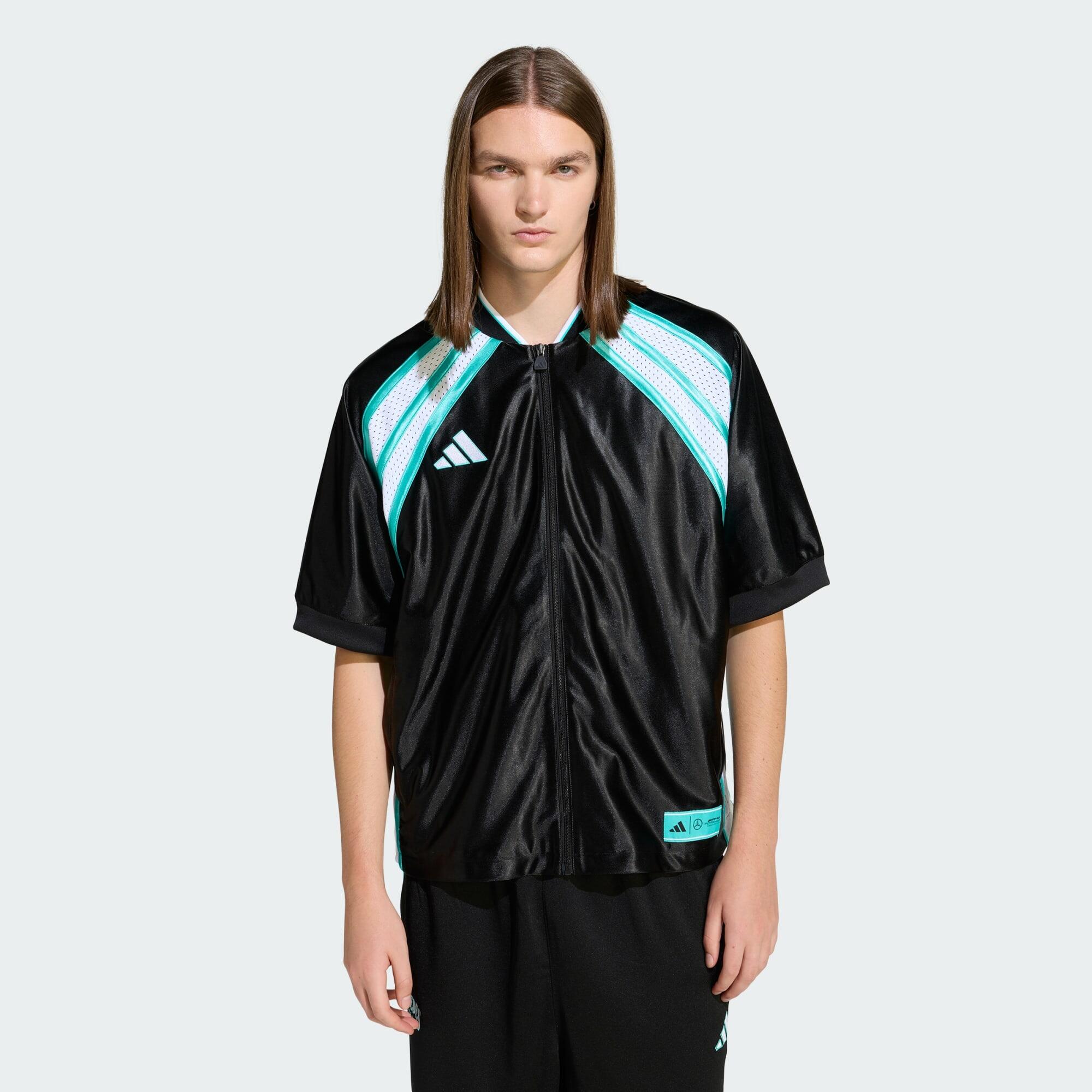 Adidas - Haut Baseball Mercedes - Amg Petronas Formula One Team Las Vegas Hommes - T-shirt Manches Courtes - Blanc|noir - Decathlon