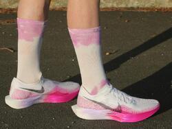 Chaussettes de Course Mi-Mollet - Running, Vélo et Sports - La Pourpre