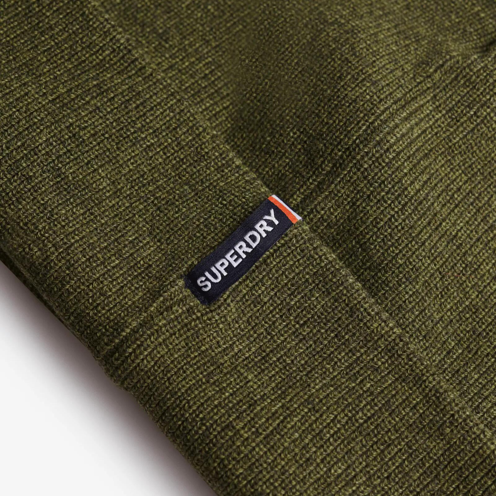 Gorro de malha com logo Superdry Essential 2/5