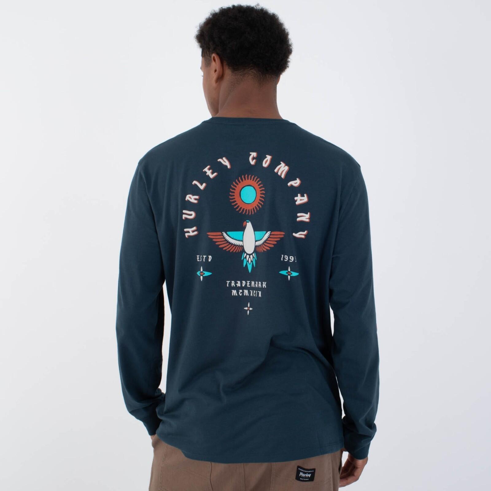 Hurley Eagles High T-Shirt-Armored Navy 3/7