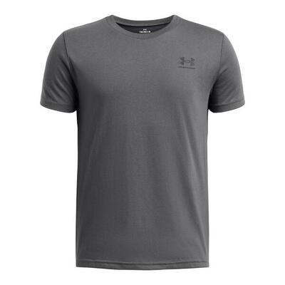 Kinder-t-shirt under armour left chest