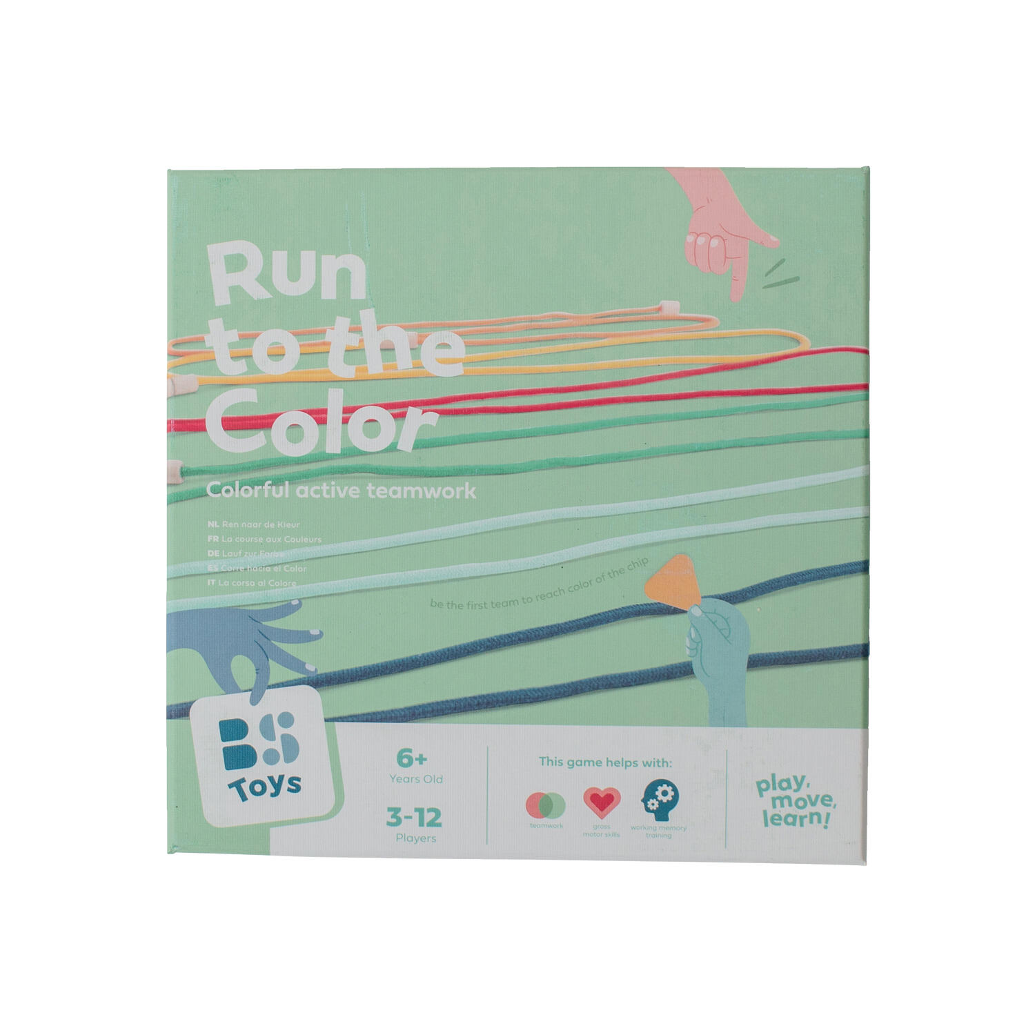 Bewegungsspiel Run to the Color Wurfspiele Unisex 3/5