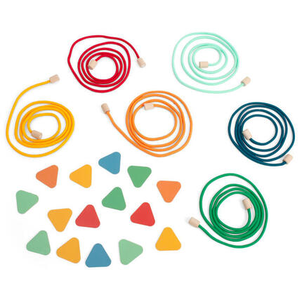 Bewegungsspiel Run to the Color Wurfspiele Unisex