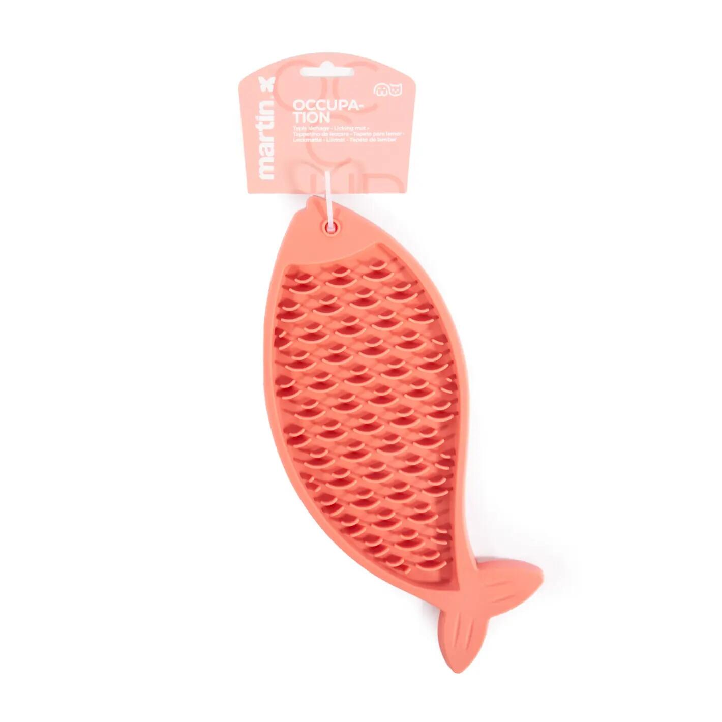 Tapis de léchage poisson silicone Martin Sellier 3/4