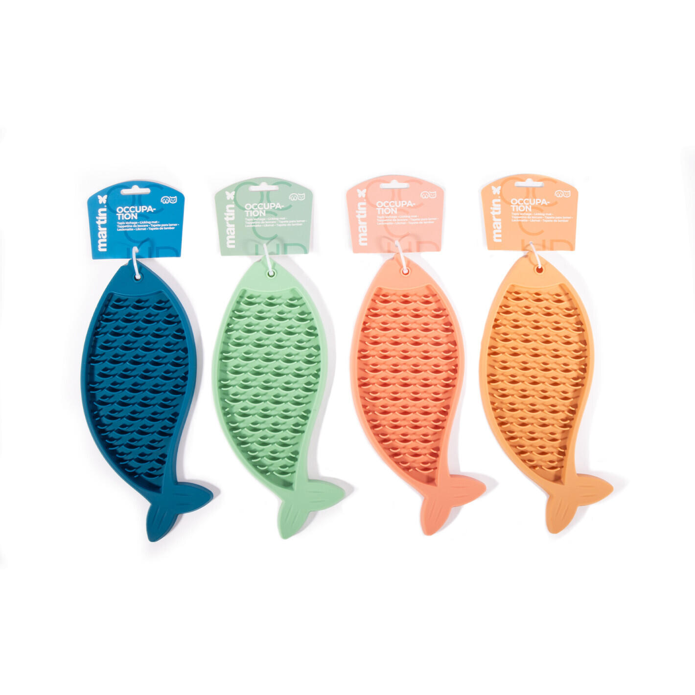 Tapis de léchage poisson silicone Martin Sellier 4/4