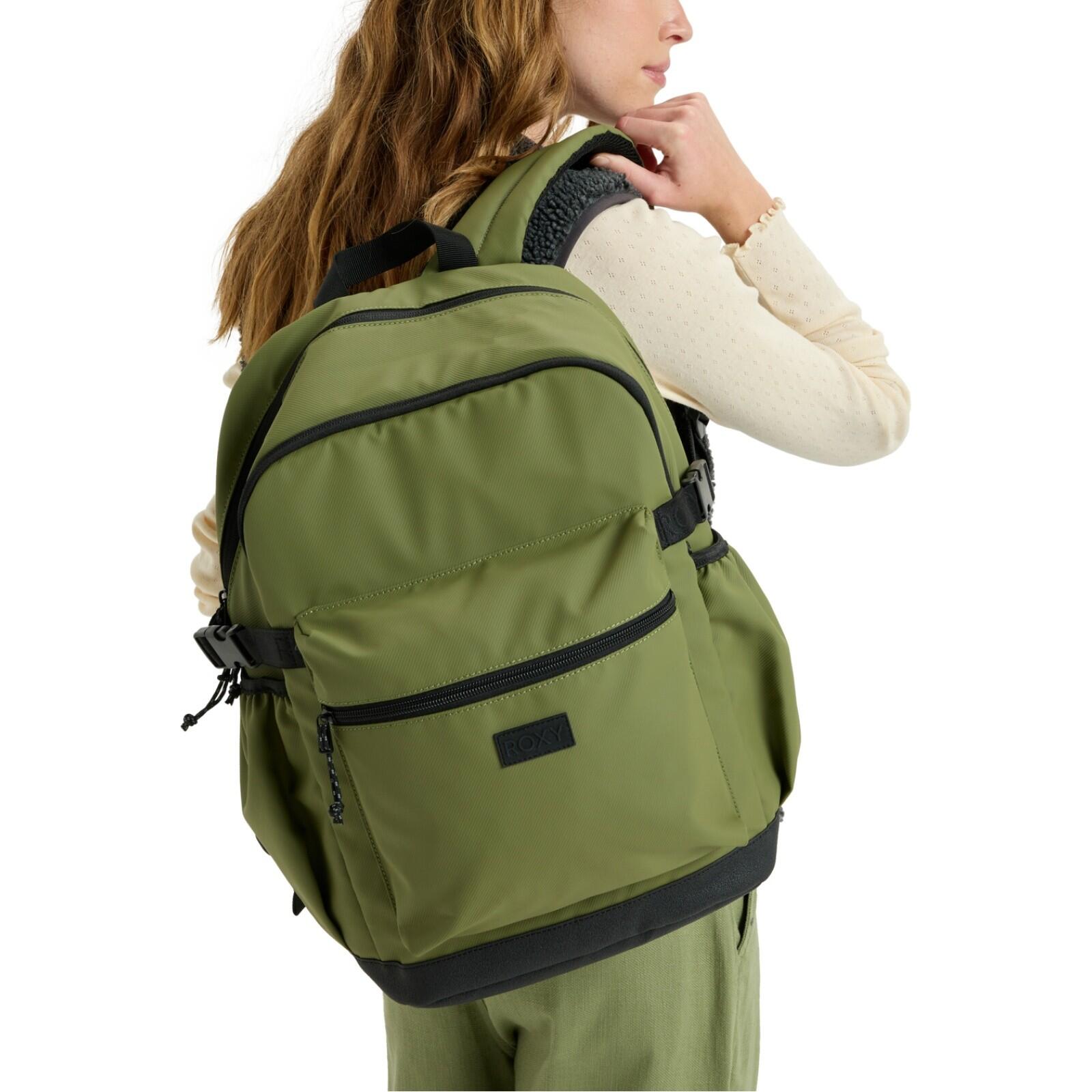 Roxy Gateline Backpack-Oil Green 3/5