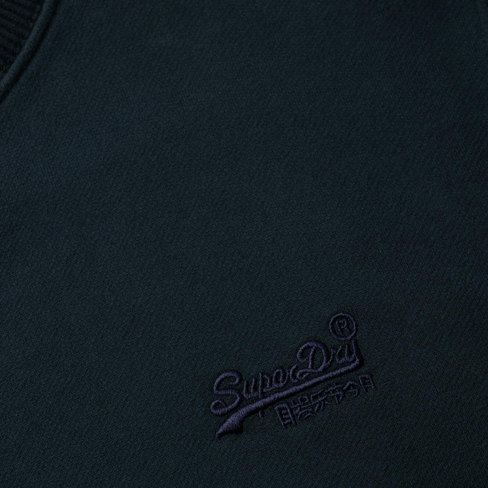 Felpa Uomo Superdry Essential Logo Girocollo Blu Navy 4/5