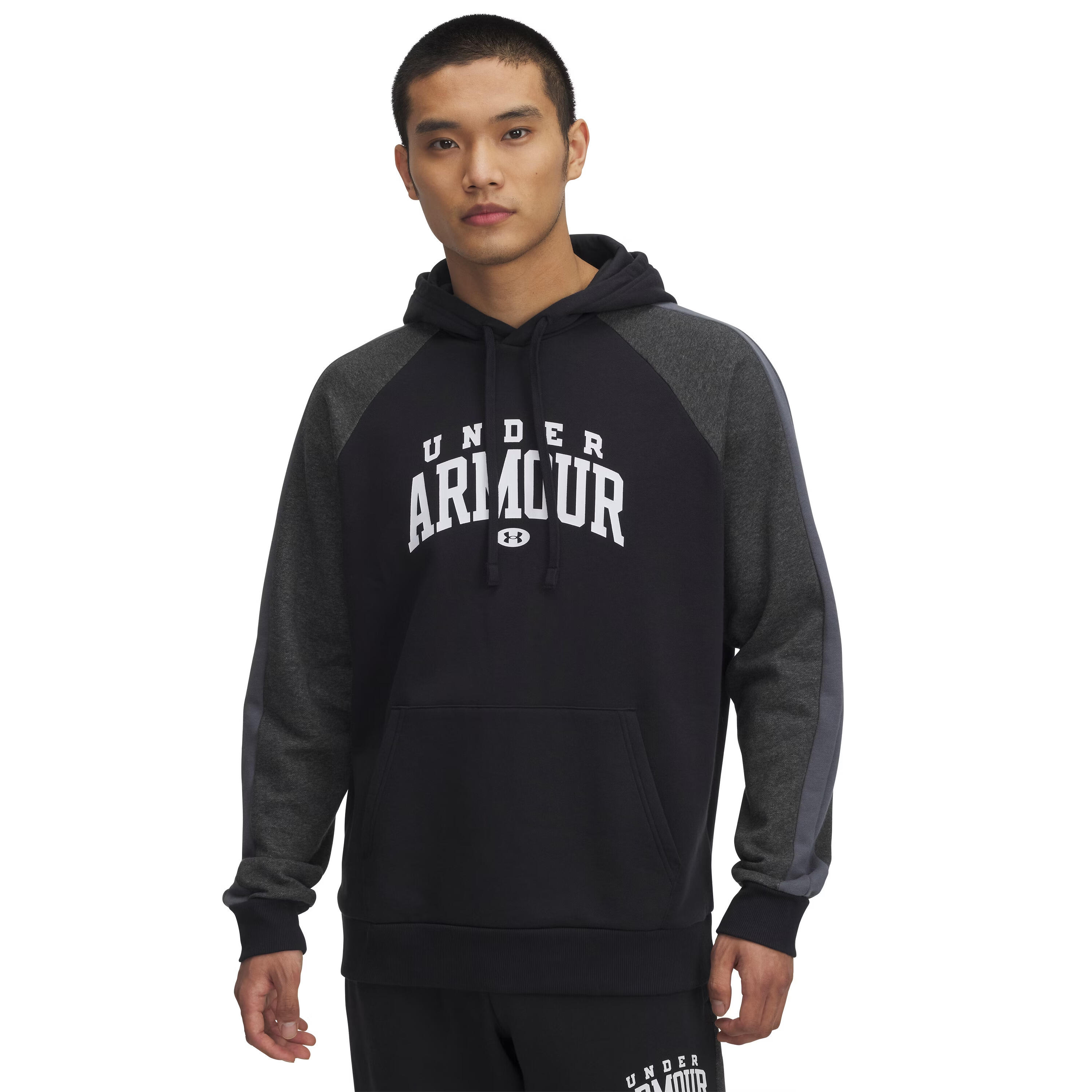 Felpa con cappuccio Under Armour Rival Colorblock 2/4