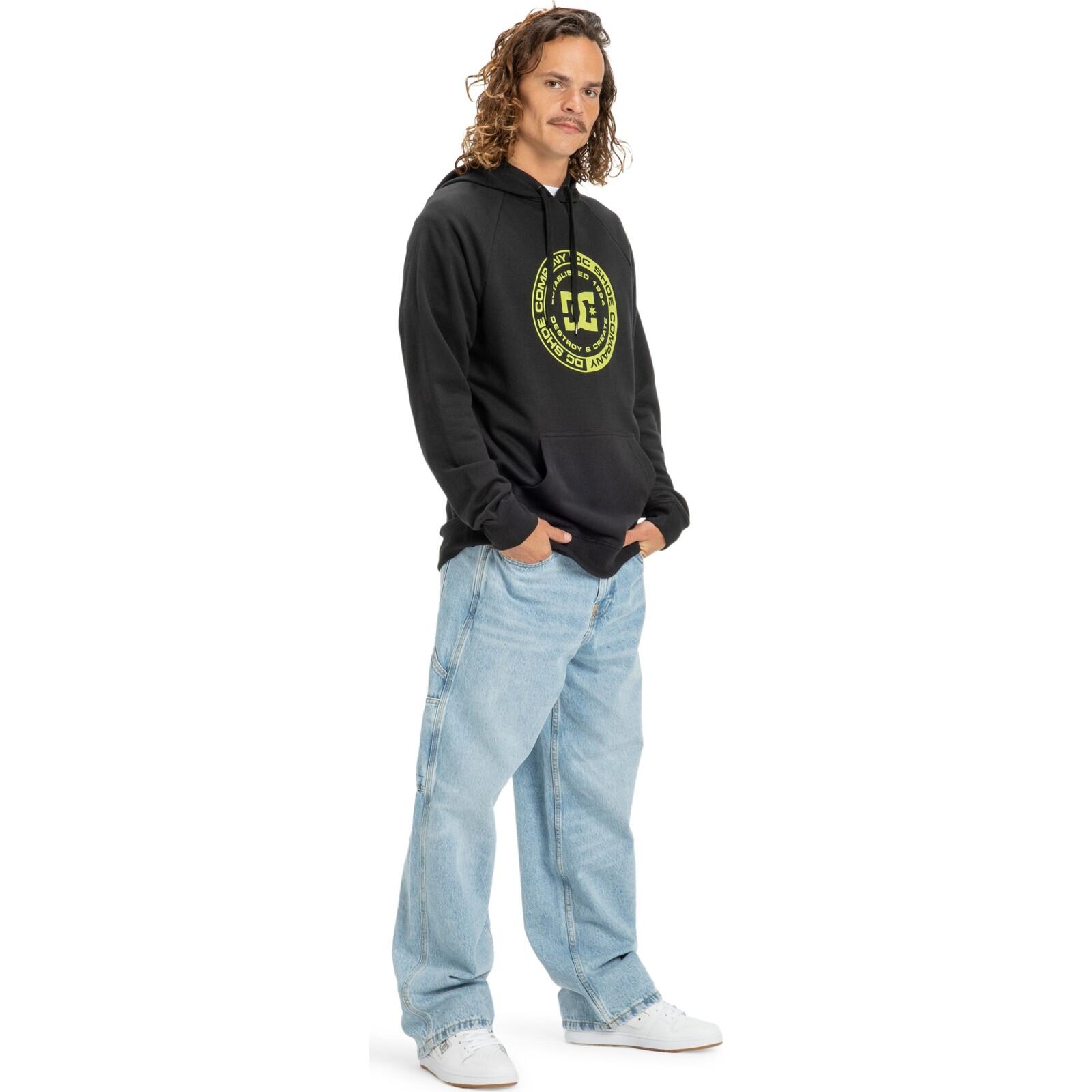 DC Shoes Maglietta Raglan PH Boy: Felpa Con Cappuccio Per Bambini E Ragazzi, Cotone Riciclato - 2