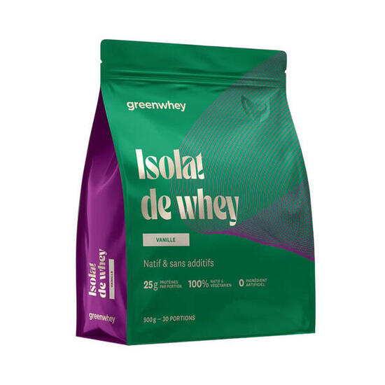 Whey Isolate | Isolat De Whey (900g) | Vanille