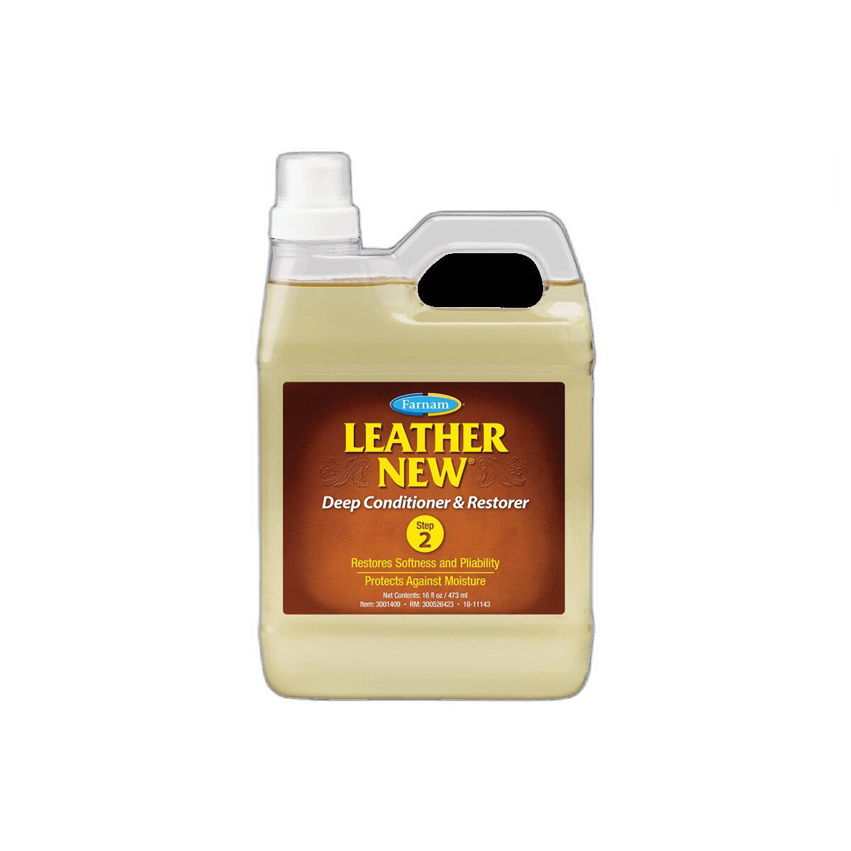 Farnam - Savon Pour Cuir Équitation Farnam Leather New Conditioner 946 Ml - Nettoyant Cuir - Jaune - Decathlon
