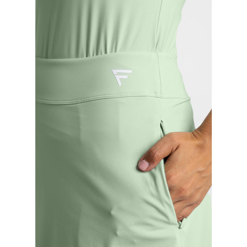 Fustă de golf pentru femei Pebble – Talie înaltă, stretch, croi avantajos