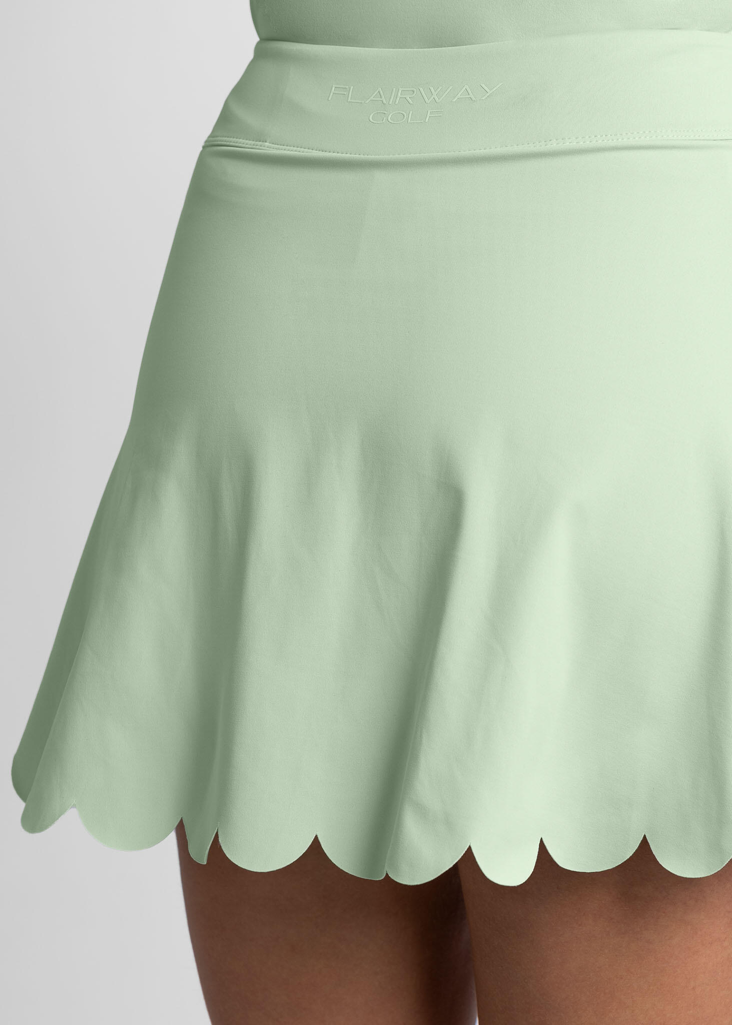 Pebble dames golfrok – Hoge taille, stretch, flatterende performance fit 4/7