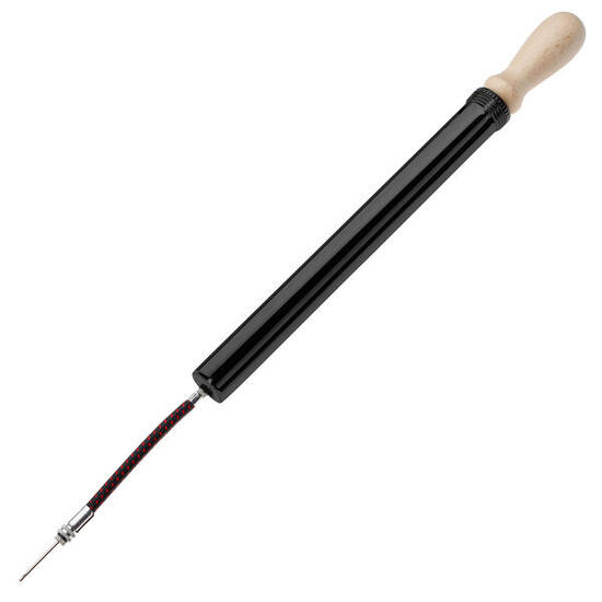 Ballpumpe mit flexiblem Schlauch und Ventilnadel Fußball Unisex