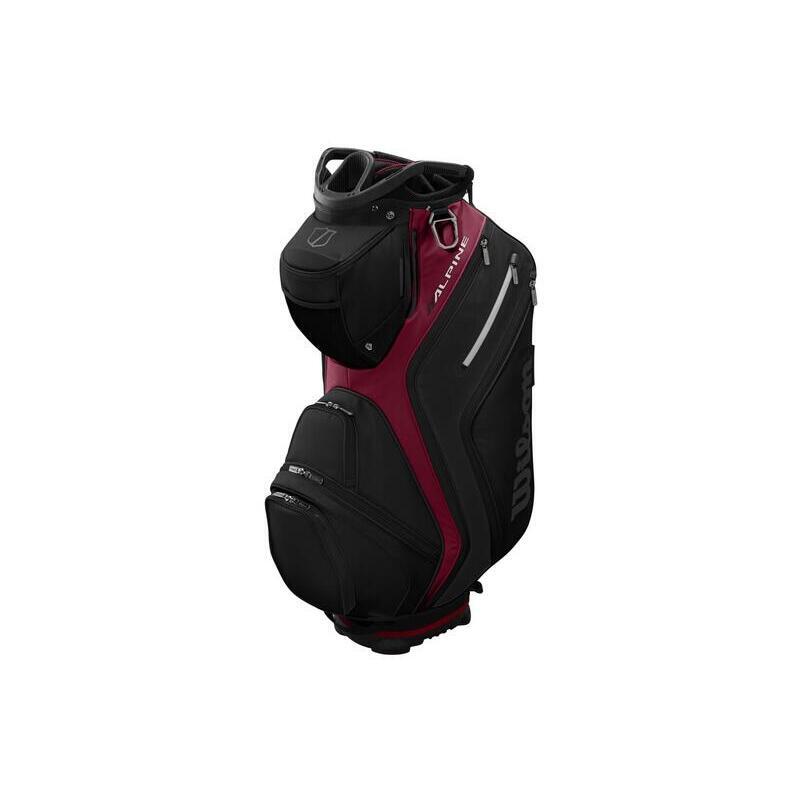 Wilson - Sac Chariot De Golf Wilson Alpine - Sac De Golf - Noir|rouge - No Size - Decathlon