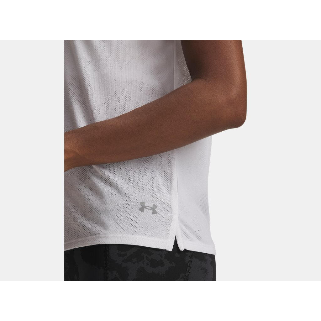 T-shirt femme Under Armour Launch Jacquard 3/3