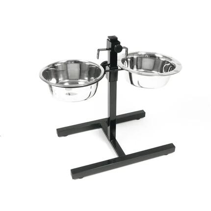 Stojak na dwie miski Martin Sellier 20 cm