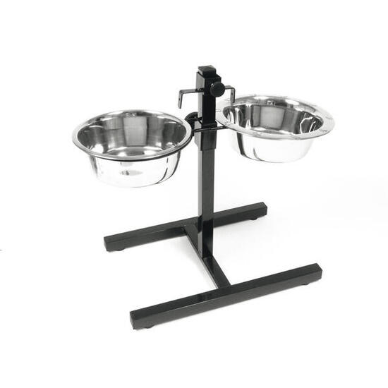 Stojak na dwie miski Martin Sellier 20 cm