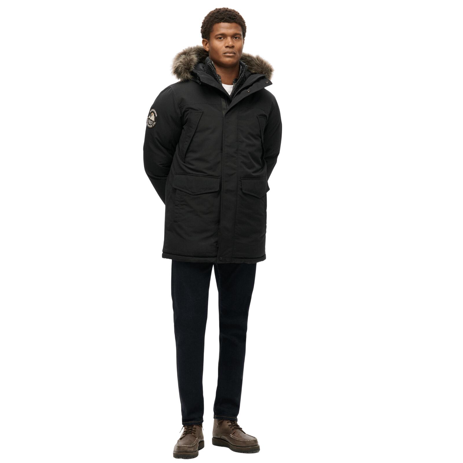 Parka in pelliccia sintetica Superdry Everest 2/7