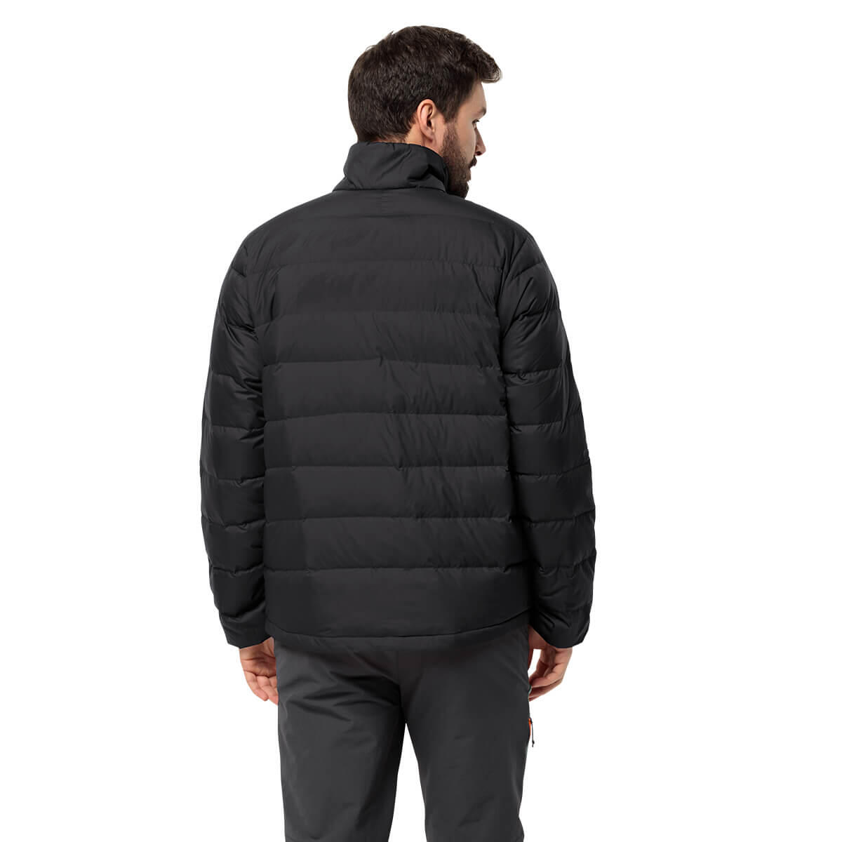 Pánská péřová bunda Jack Wolfskin Ather - černá - L 2/6