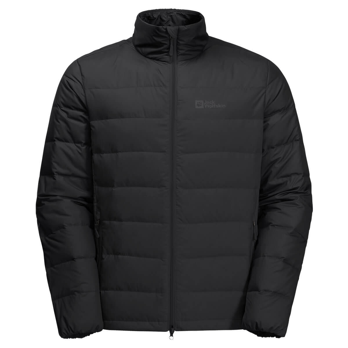 Pánská péřová bunda Jack Wolfskin Ather - černá - L 5/6