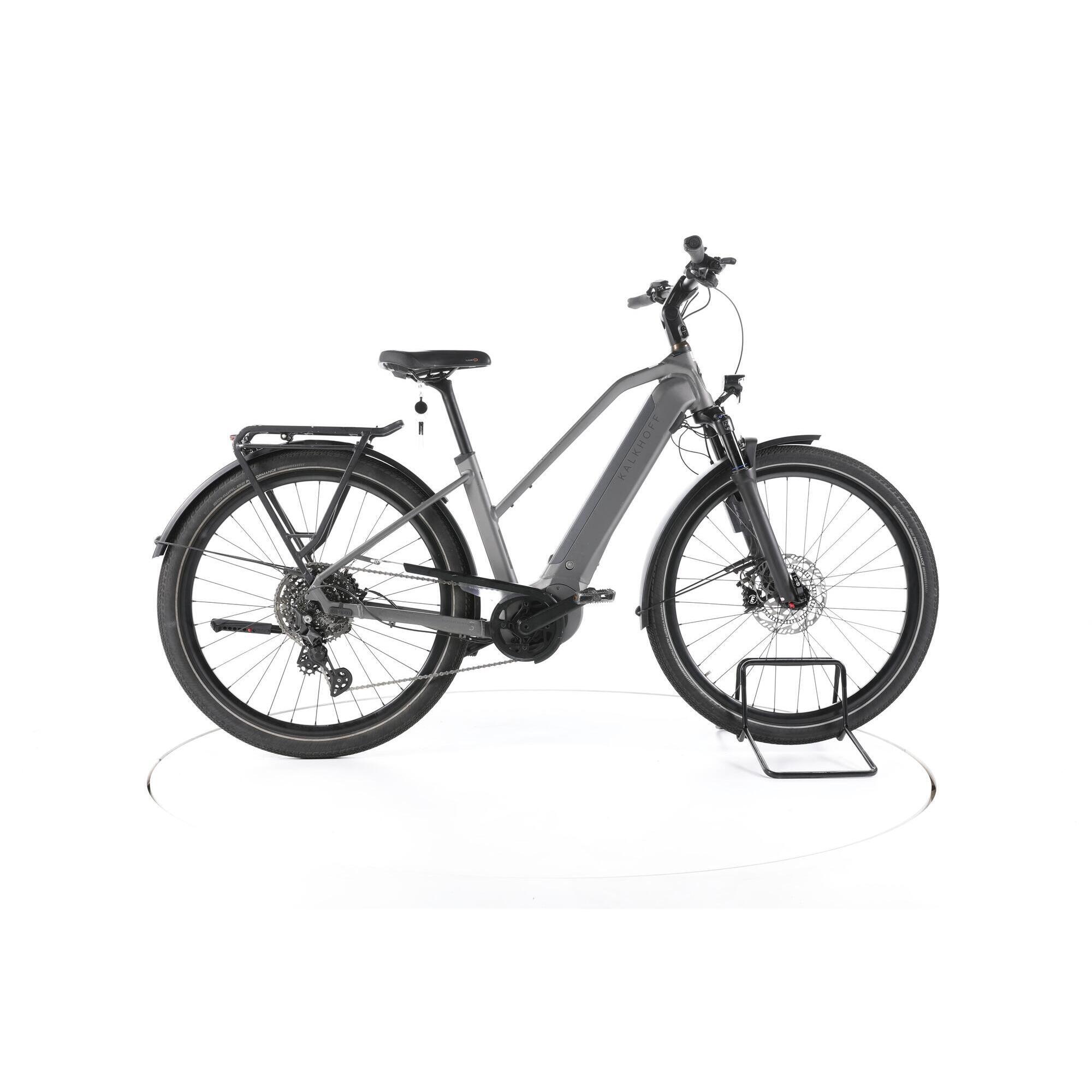 Kalkhoff - Reconditionné - Kalkhoff Endeavour 5.b Advance+ Abs Trekking Vélo - Bon - Vélo De Voyage - Gris - 43 - Decathlon