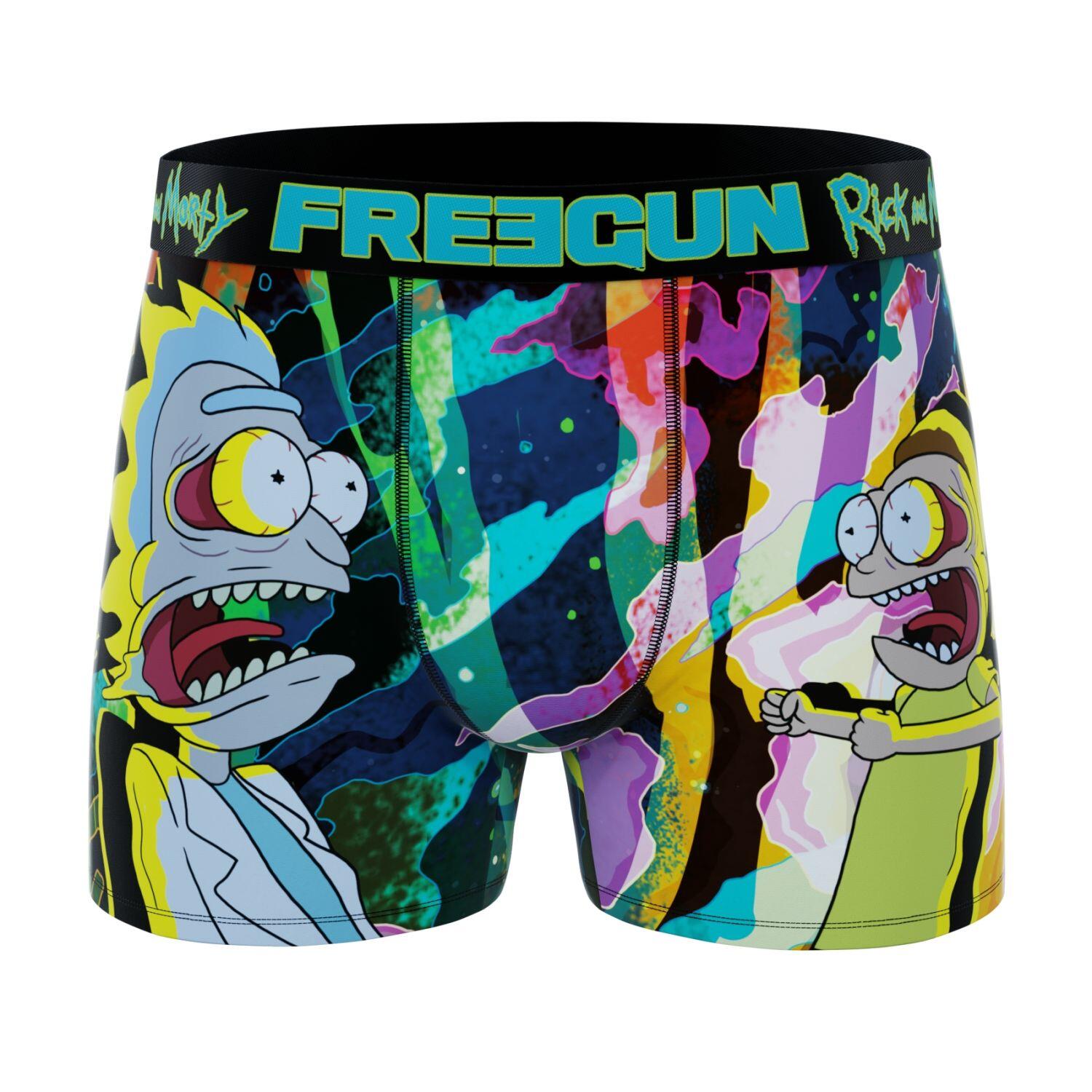 Lot de 4 Boxers homme Rick and Morty G1 2/5
