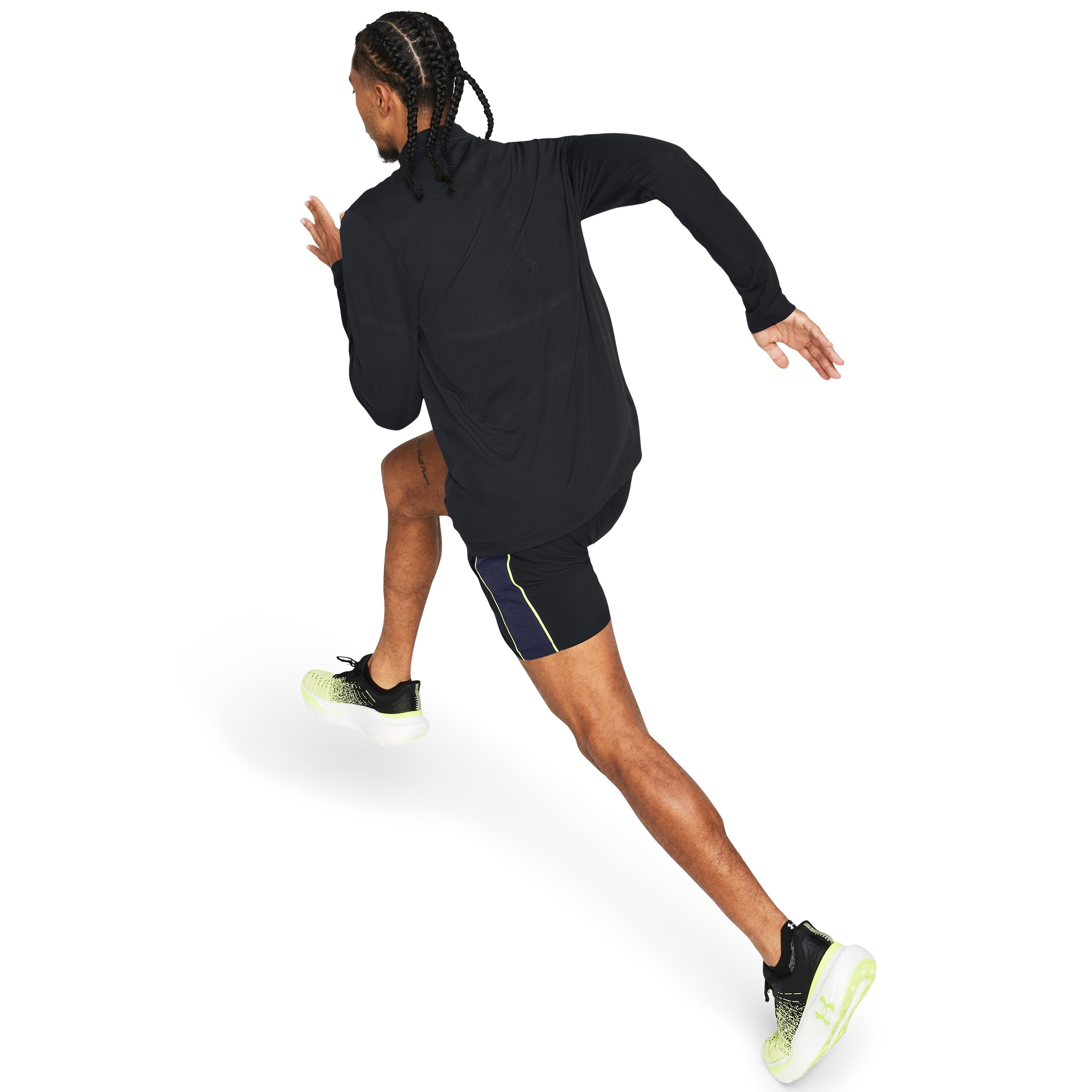 Top de treino com fecho de 1/4 Under Armour Rush Seamless 4/5