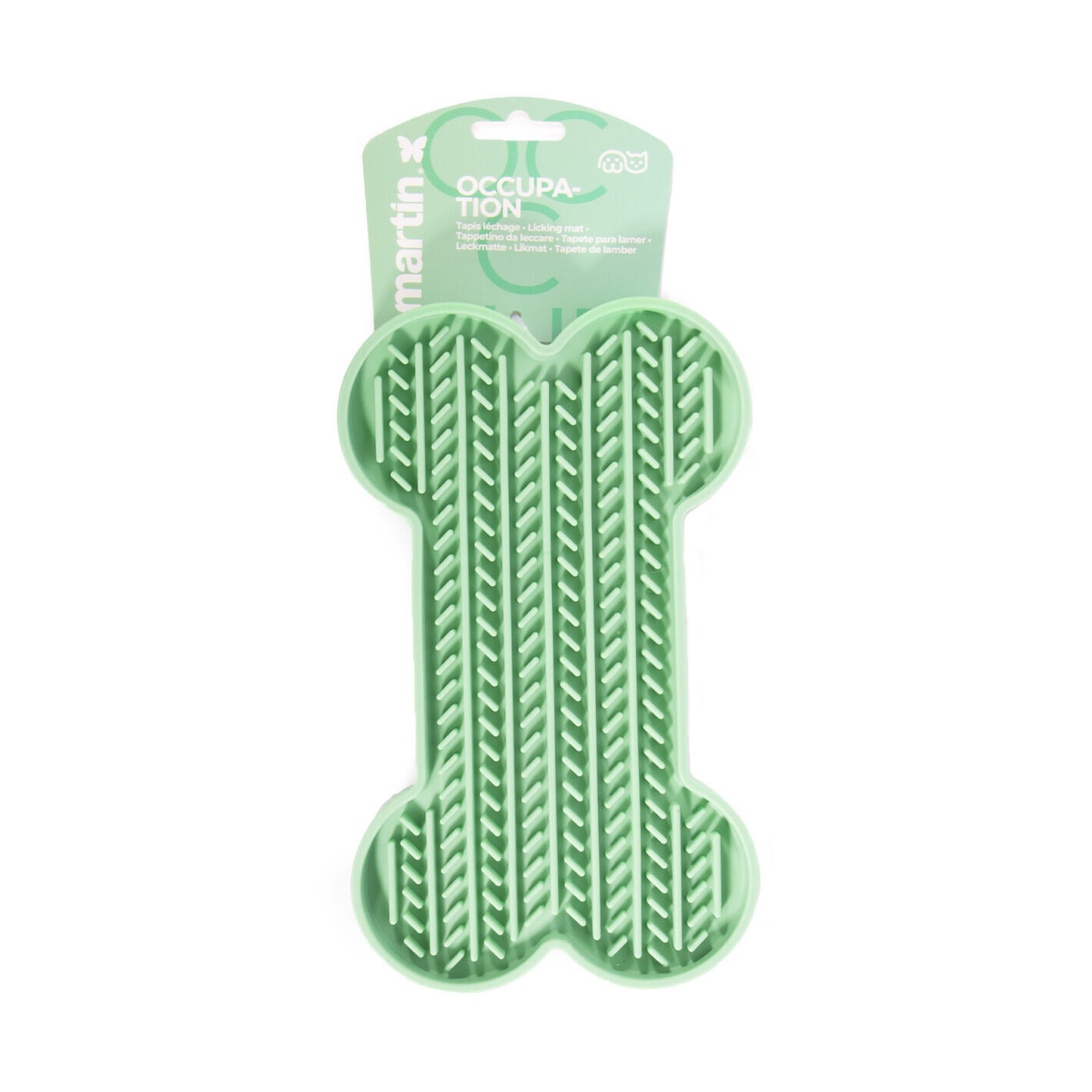 Tapis de léchage os silicone Martin Sellier 3/4