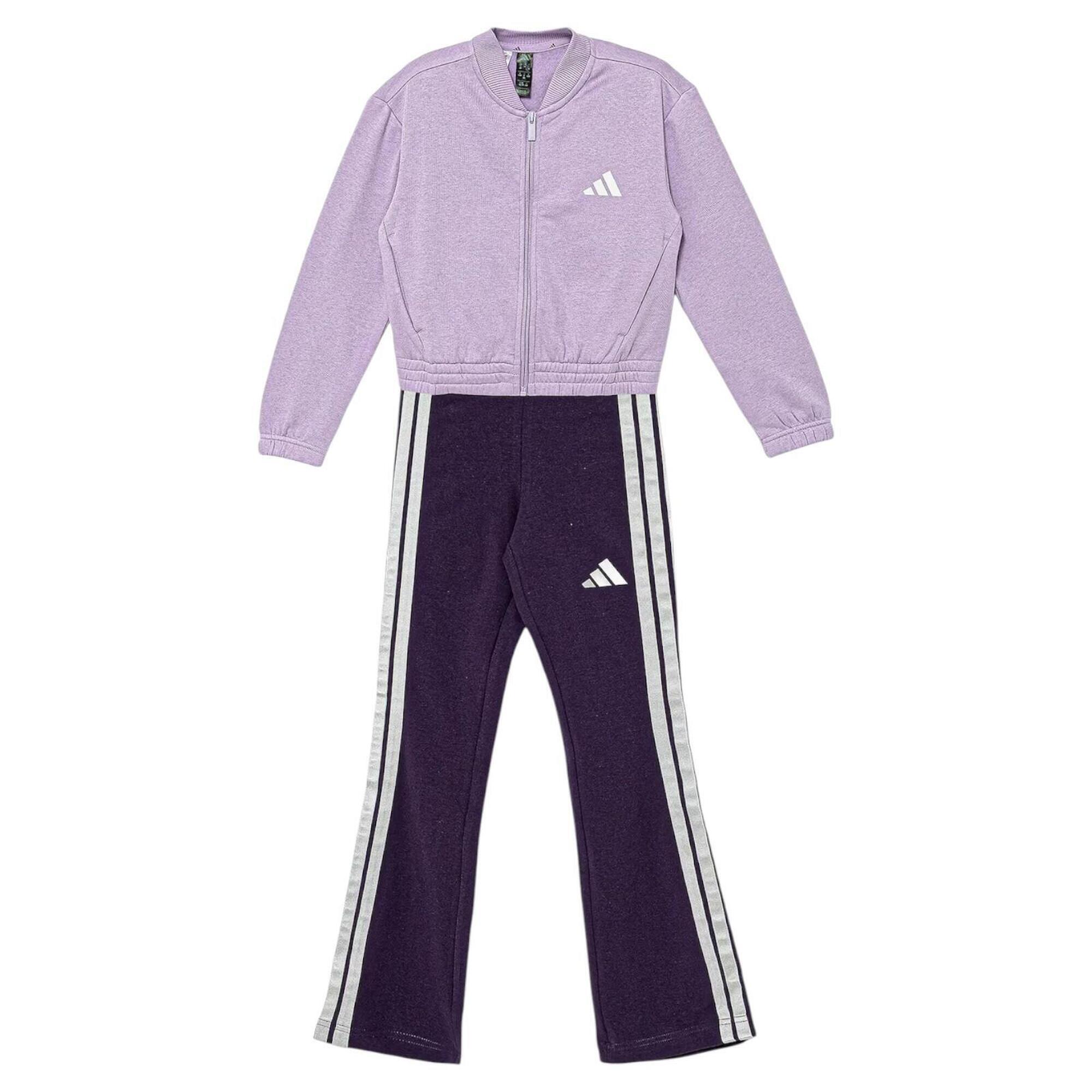 Adidas - Survêtement Complet Adidas Modèle Jx0207 Pour Filles - Survêtement - Violet - 9-10 Ans / 140-146 Cm - Decathlon