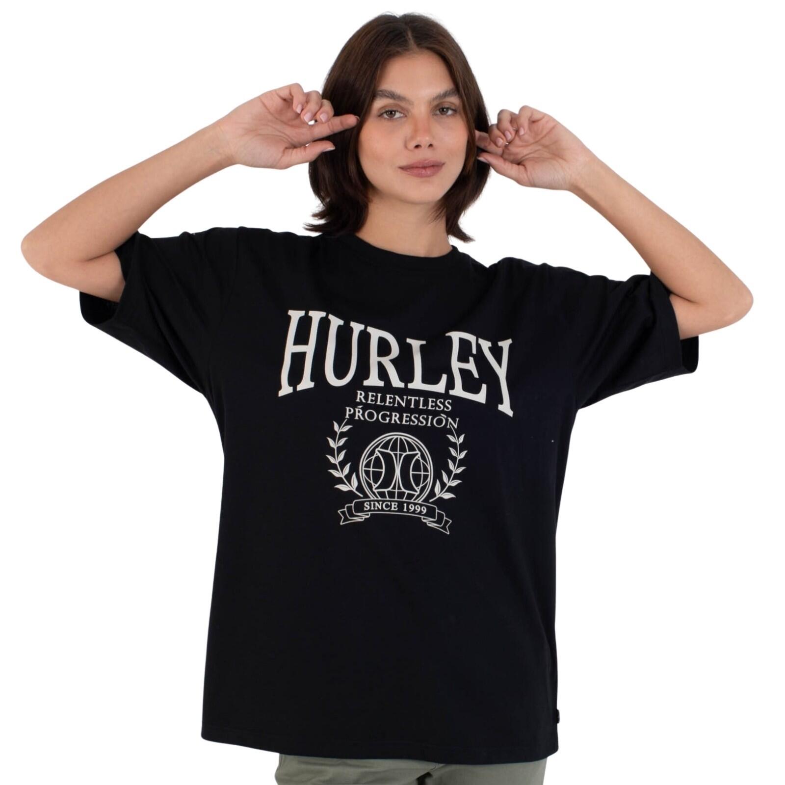Hurley Global T-Shirt-Black 1/5