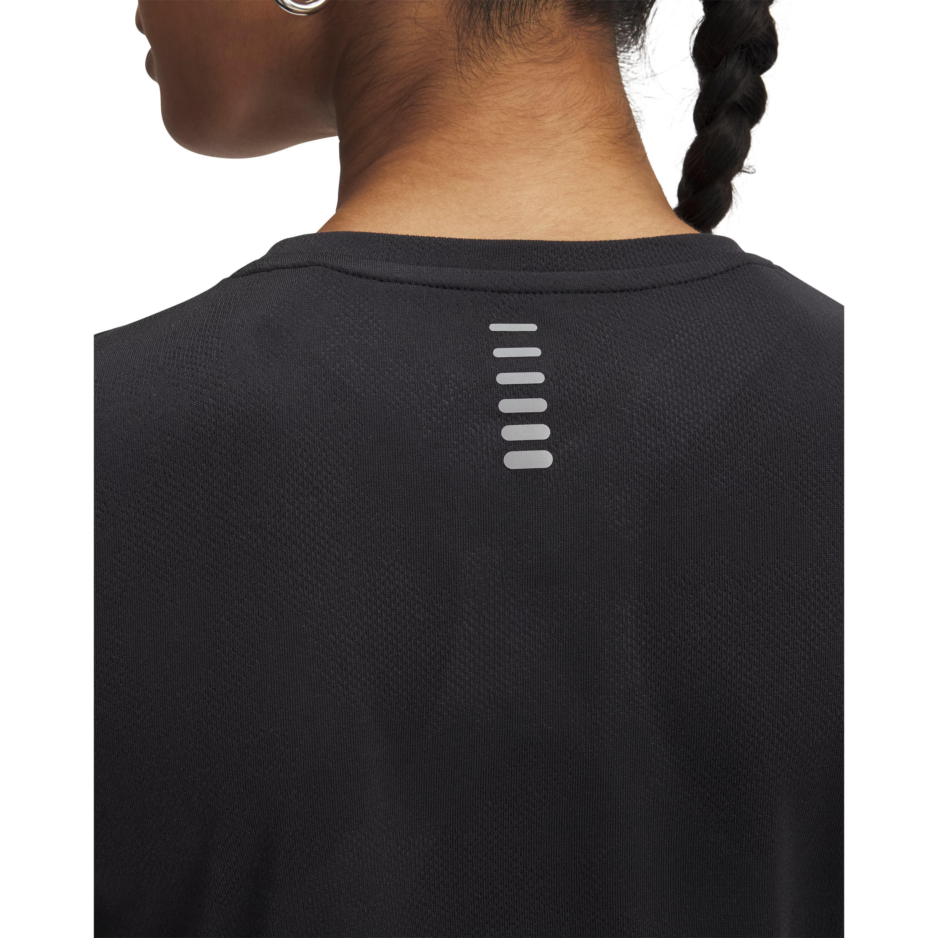 T-shirt femme Under Armour Launch Jacquard 3/3