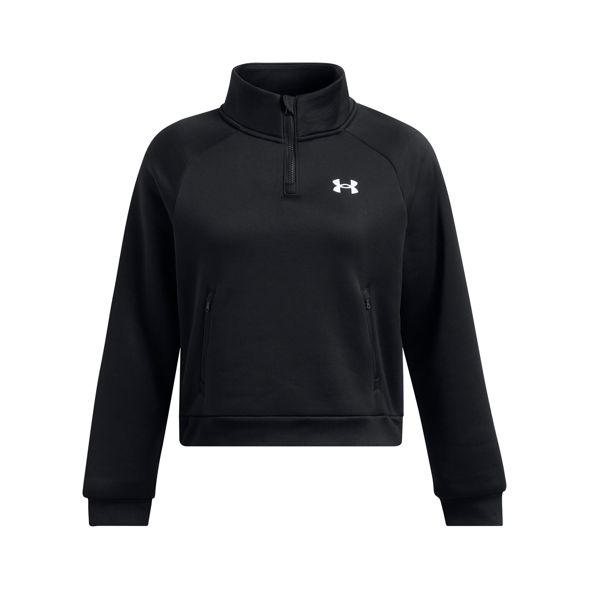 Haut d'entraînement 1/2 zip femme Under Armour Fleece® Pro 1/3