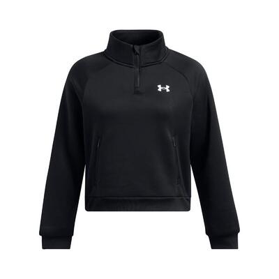 Trainingsshirt 1/2 rits voor dames under armour fleece® pro