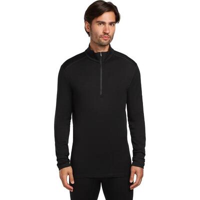Heren thermisch shirt icebreaker 260 tech ls half zip