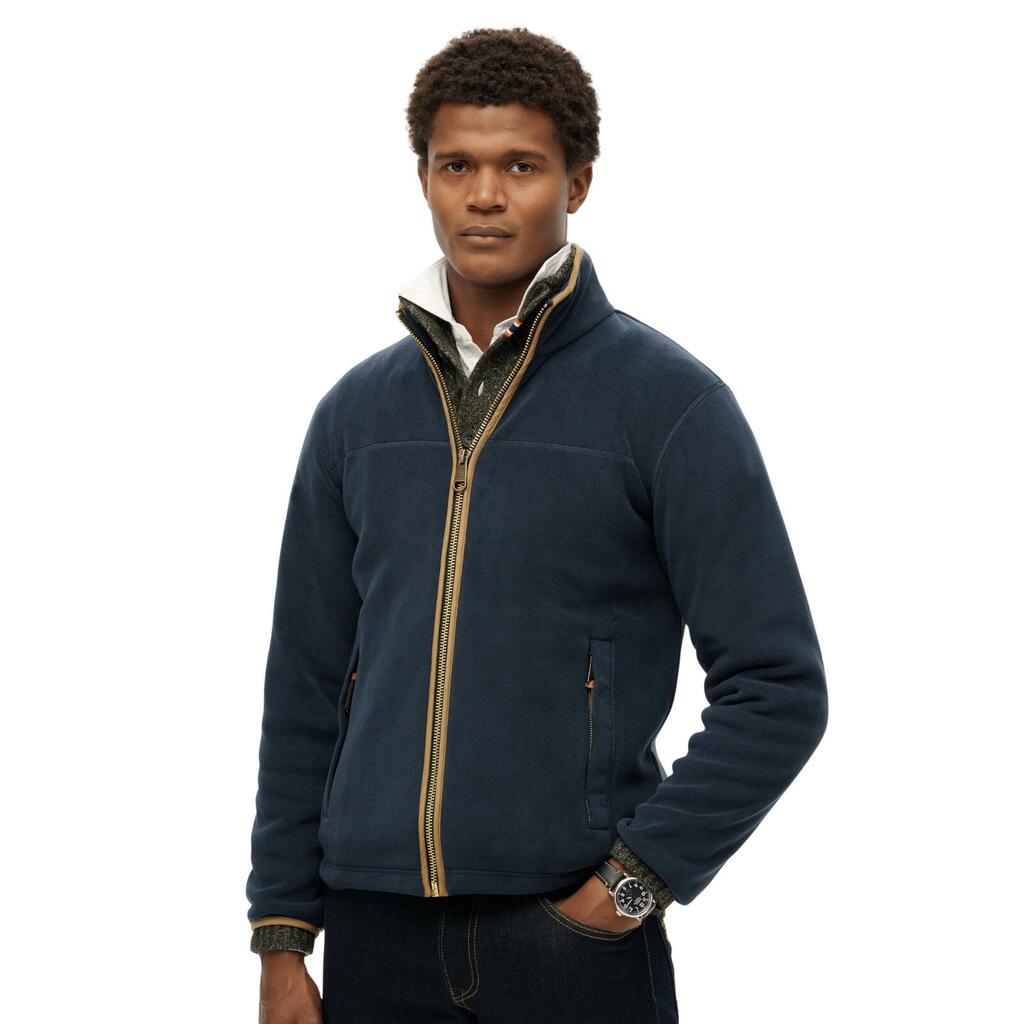 Superdry Estate Fleece-Eclipse Navy