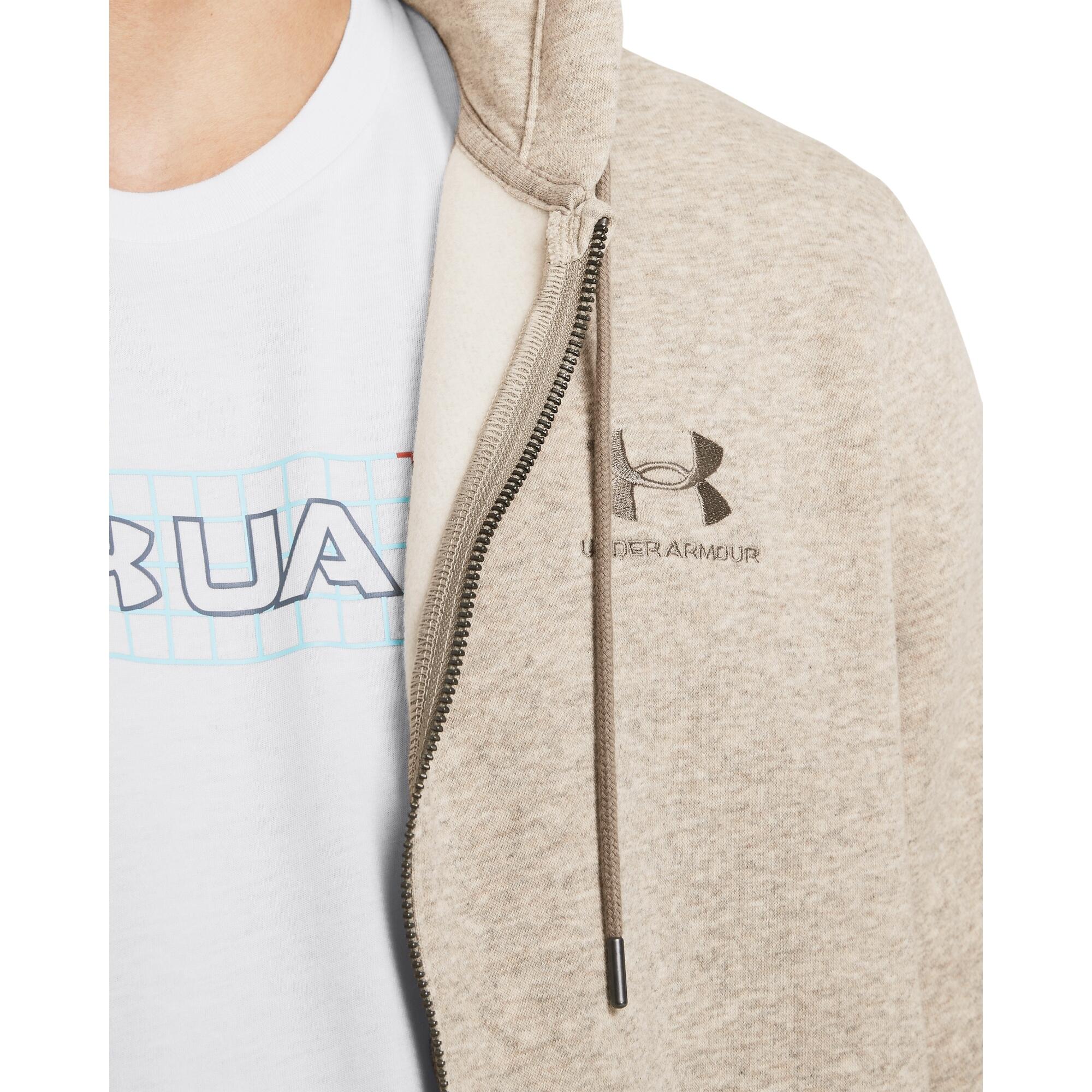 Sudadera con capucha completamente zippeada Under Armour Icon Fleece 5/5