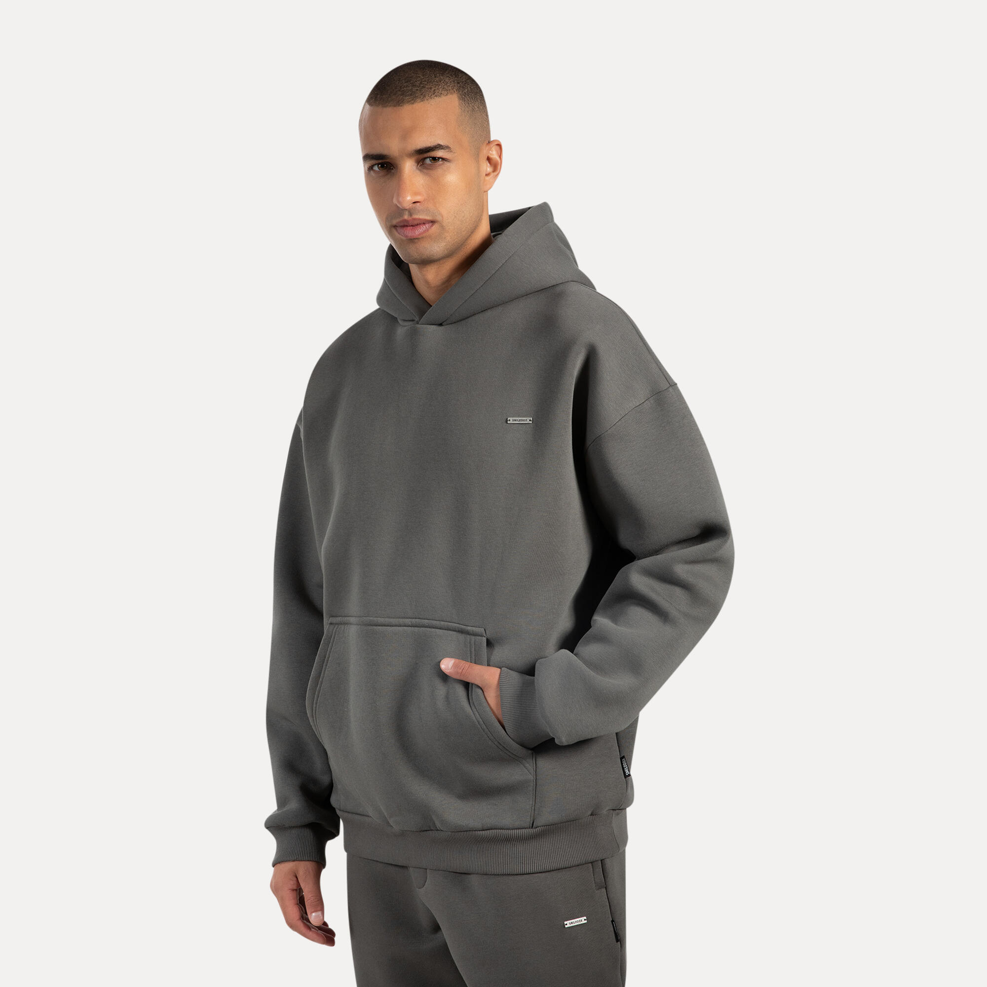 Herren Hoodie Dawson Grau 2/5