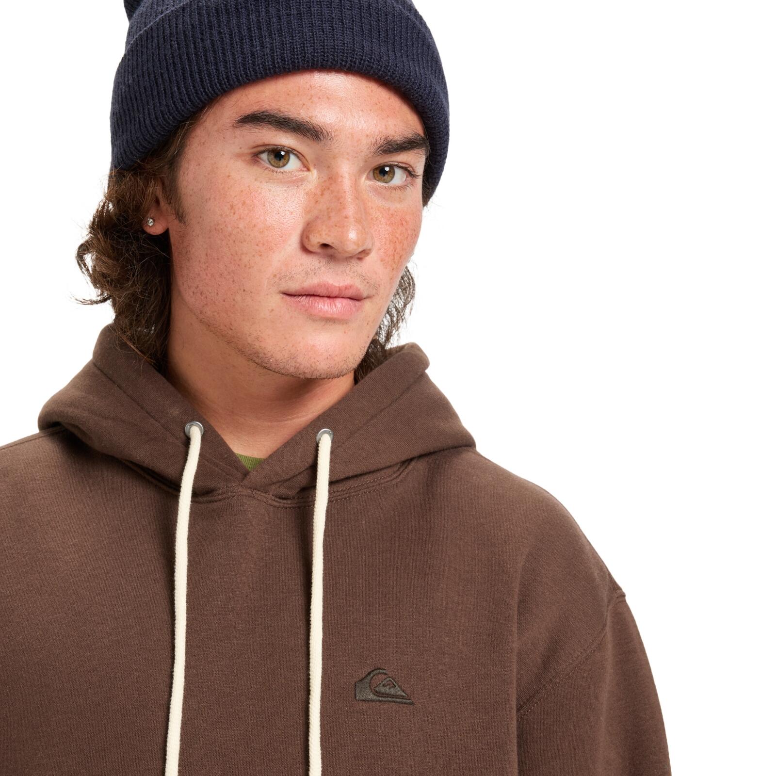 Sweatshirt Quiksilver modelo EQYFT05159-CHOCOLATE para homem 3/7