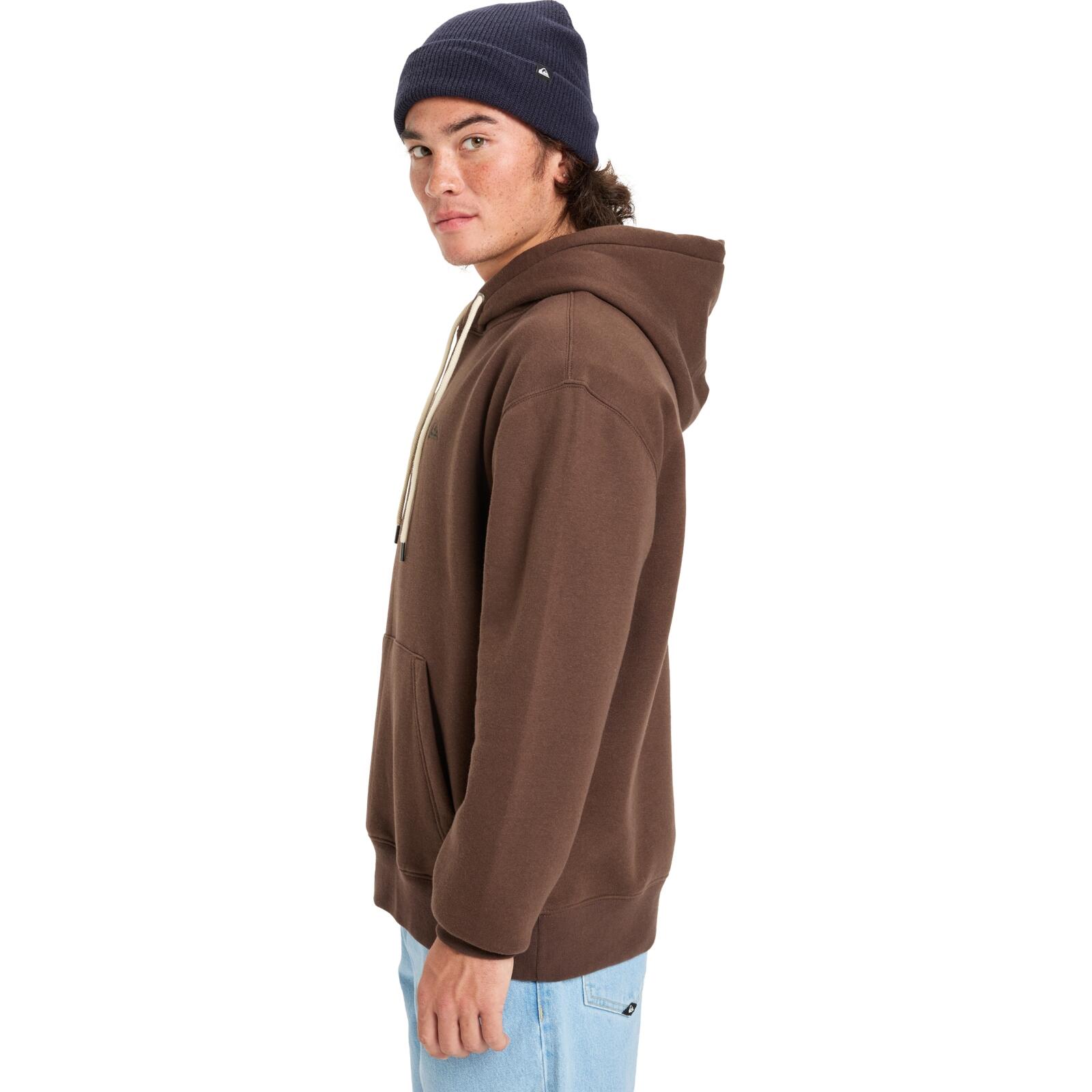 Sweatshirt Quiksilver modelo EQYFT05159-CHOCOLATE para homem 2/7
